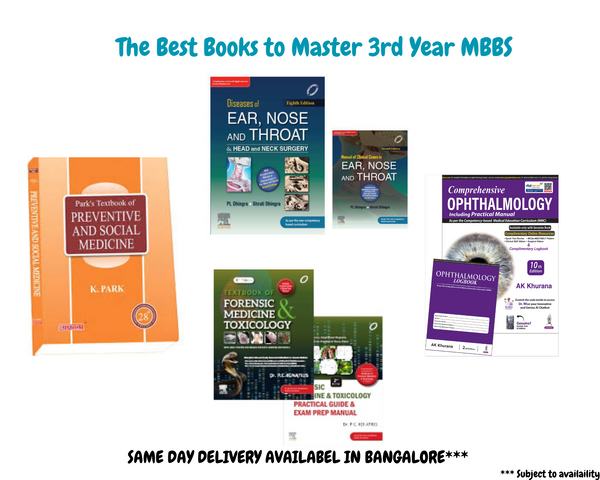THE BEST BOOKS TO MASTER 3RD YEAR MBBS 2025 – II