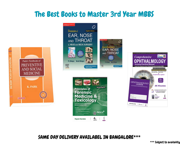 THE BEST BOOKS TO MASTER 3RD YEAR MBBS 2025 – III