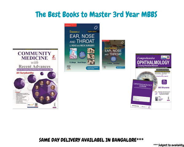 THE BEST BOOKS TO MASTER 3RD YEAR MBBS 2025 – V