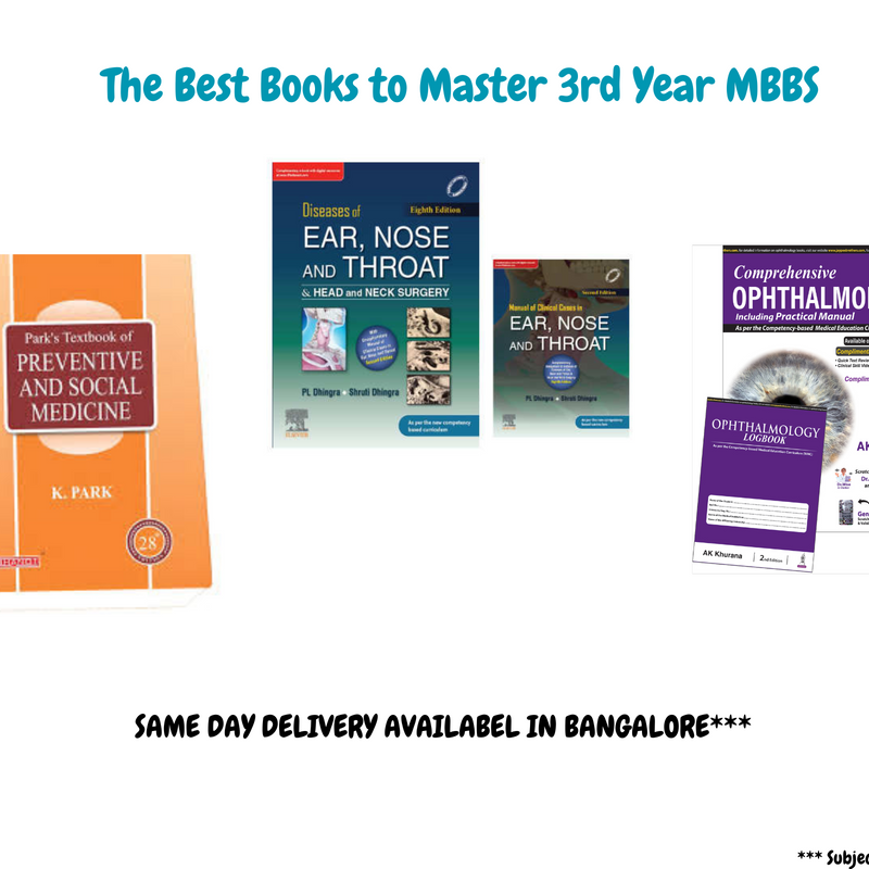 THE BEST BOOKS TO MASTER 3RD YEAR MBBS 2025 – II