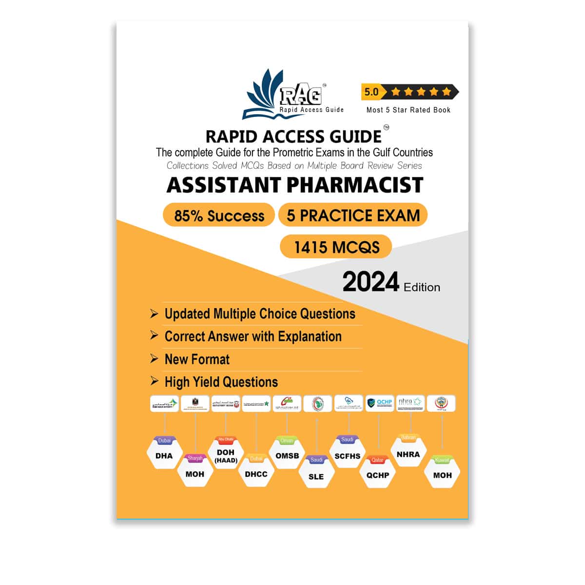 Assistant Pharmacist MCQ Book – Prometric Exam Questions – 2024