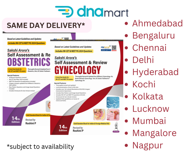 SELF ASSESSMENT & REVIEW OBSTETRICS AND GYNECOLOGY,14/E,SAKSHI ARORA