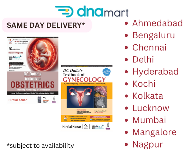 DC DUTTA'S TEXTBOOK OF OBSTETRICS 10E AND GYNECOLOGY 9E,HIRALAL