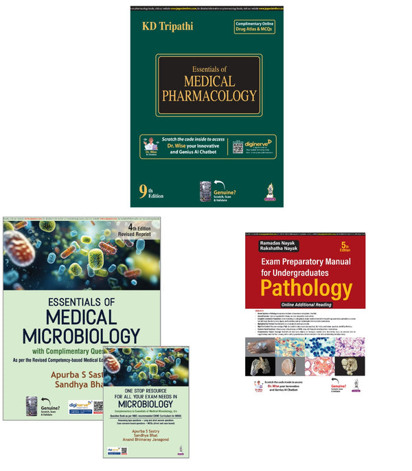 Second Prof MBBS Combo 2 (3-Books Set) 2026