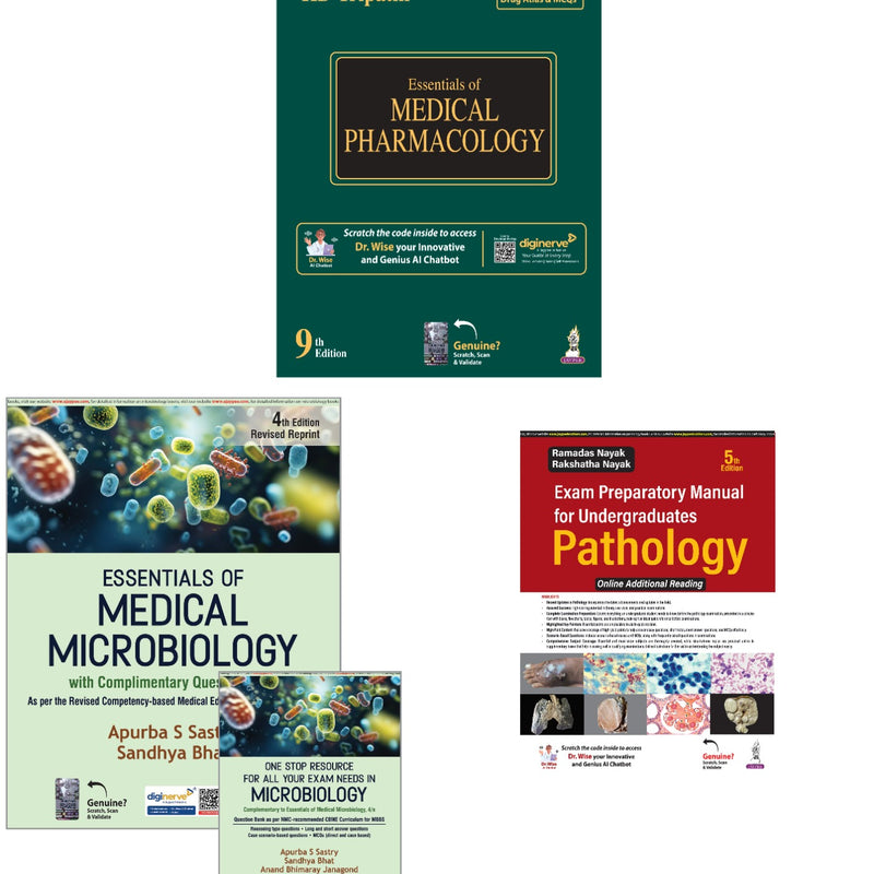 Second Prof MBBS Combo 2 (3-Books Set) 2026