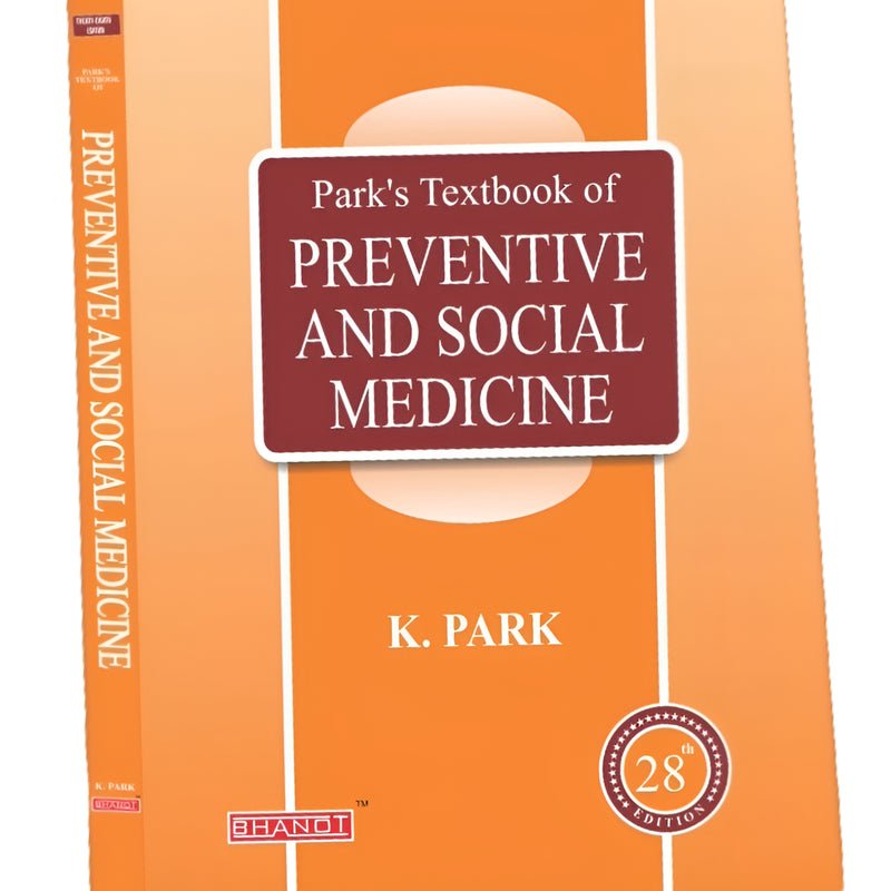 Parks Textbook of Preventive and Social Medicine 28th Edition 2025 (original book)(pre release booking)