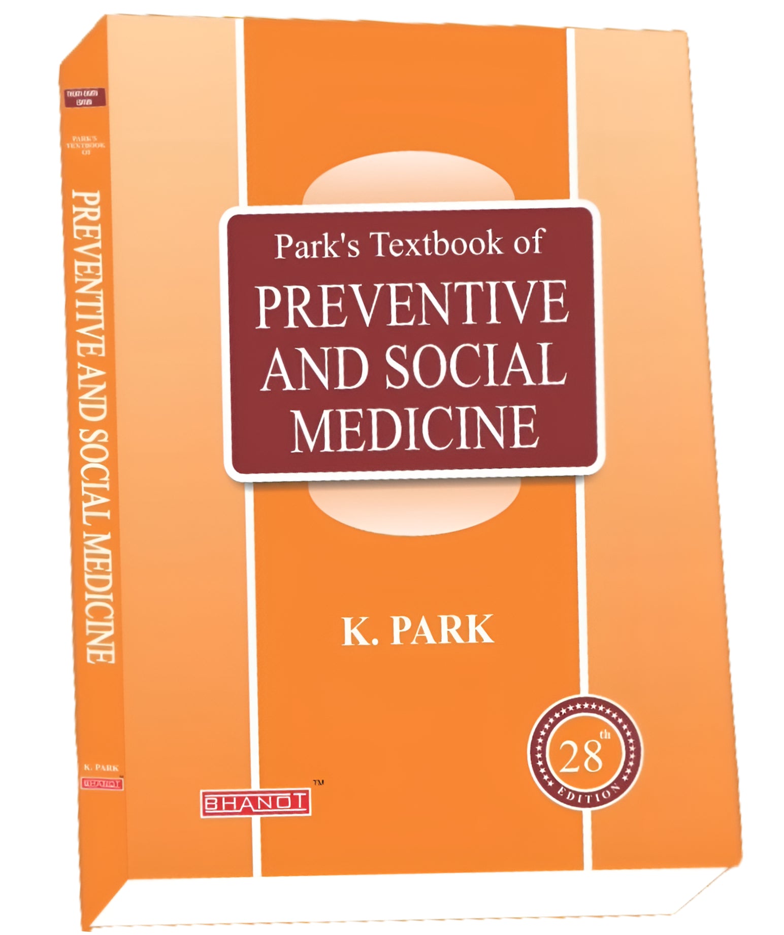 Parks Textbook of Preventive and Social Medicine 28th Edition 2025 (original book)(pre release booking)