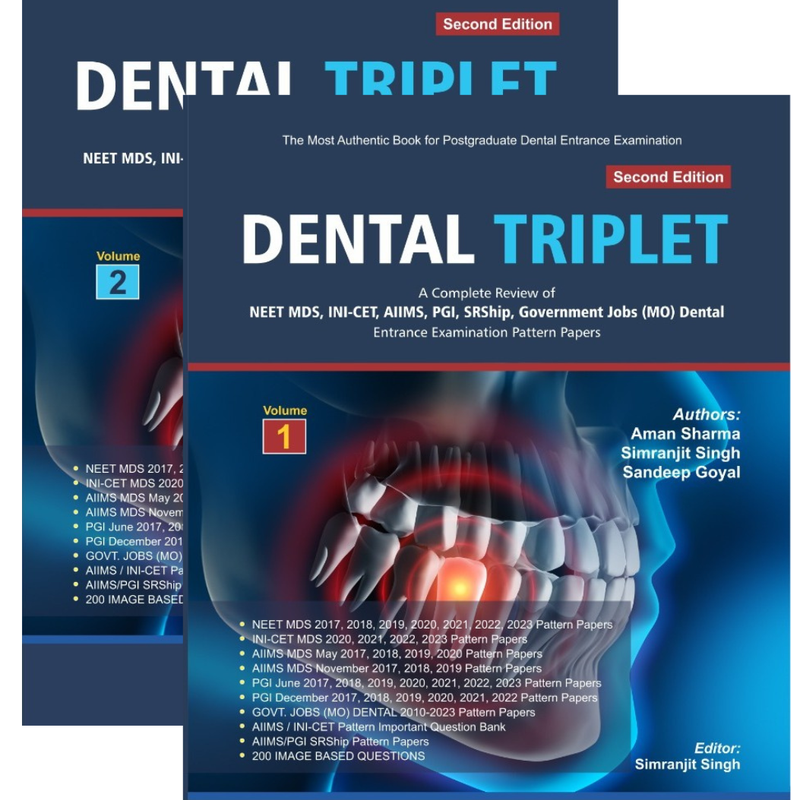 9789359155357

*DENTAL TRIPLET BOOK