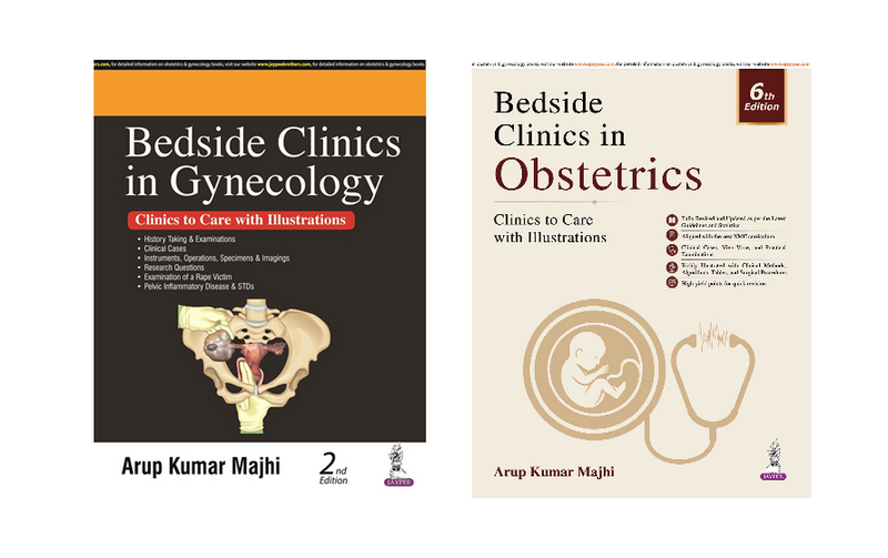 Bedside Clinics in Obstetrics + Gynecology Combo | Arup Kumar Majhi