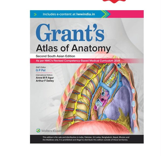 Grant's Atlas of Anatomy 2nd South Asian Edition by Dr. GP Pal