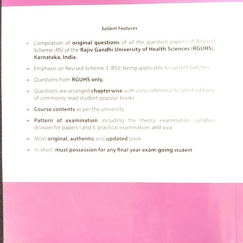 Companion for Final MBBS (17th Edition) by Singi Yatiraj | Including Ophthalmology and Otorhinolaryngology | RGUHS
