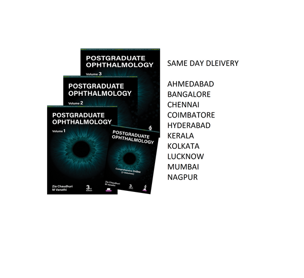 Postgraduate Ophthalmology (3 Volumes) with Comprehensive Index Booklet