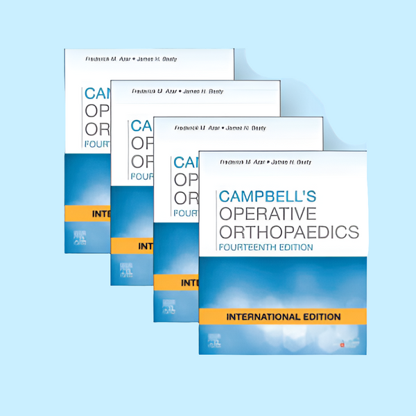 Campbell's Operative Orthopedics (4 Volume Set) 14th International Edition 2021 by Frederick M Azar