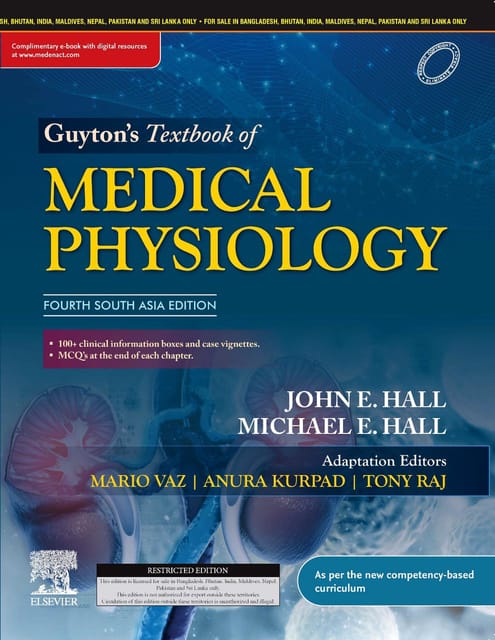 Guyton's Textbook of Medical Physiology, 4th SAE & The Mindmaps in Physiology, 1st ed. - SET

Delhi , Mumbai, Bangalore, Mangalore, kochi, Chennai 