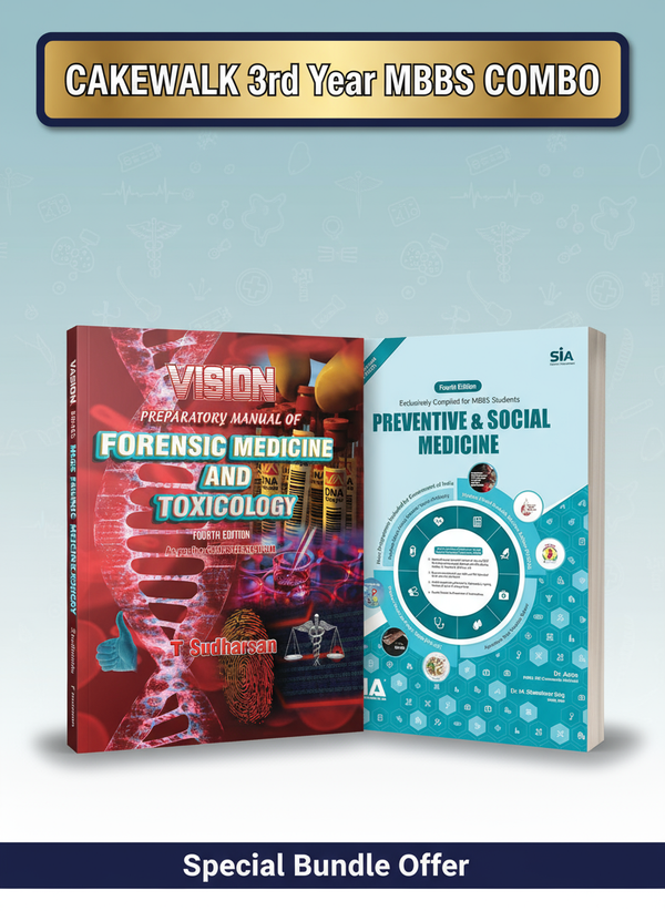 CAKEWALK 3rd Year MBBS Combo Cover