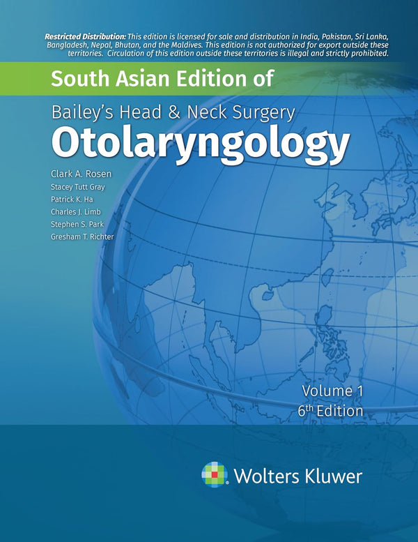 Balley's Head and Neck Surgery (2 vol set), 6th Edition South Asian Edition by Rosen