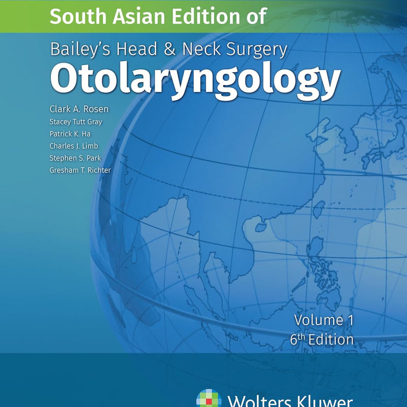 Balley's Head and Neck Surgery (2 vol set), 6th Edition South Asian Edition by Rosen