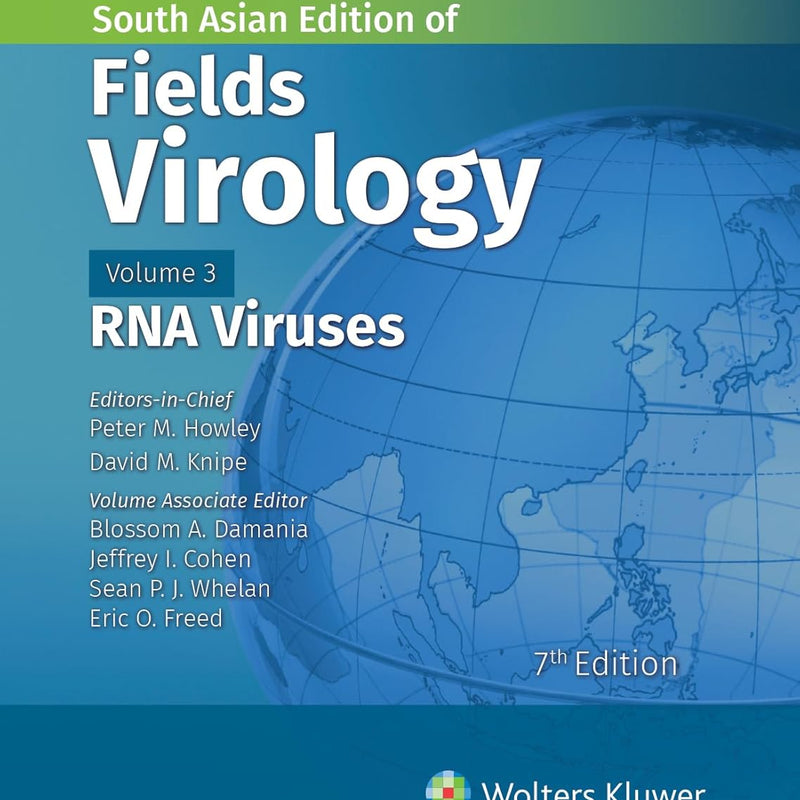 Field's Virology: RNA Viruses, Volume 3, 7th Edition South Asian Edition by Howley