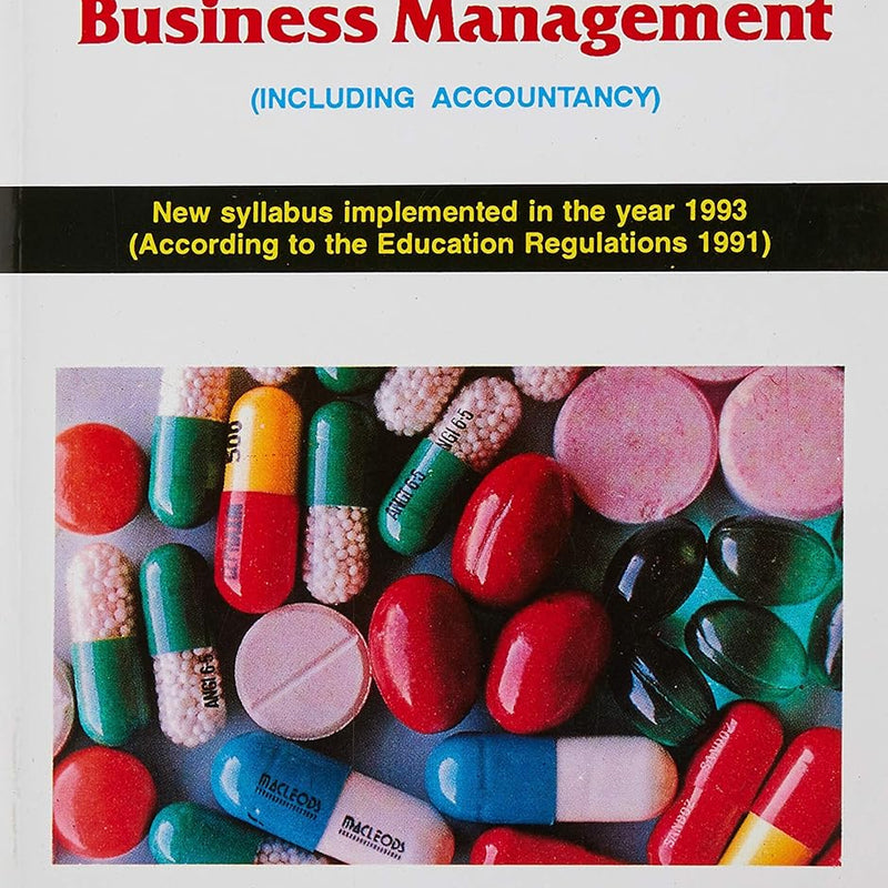 Drug Store And Business Management (Including Accountancy) (Pb 2026) , by Mohammed Ali