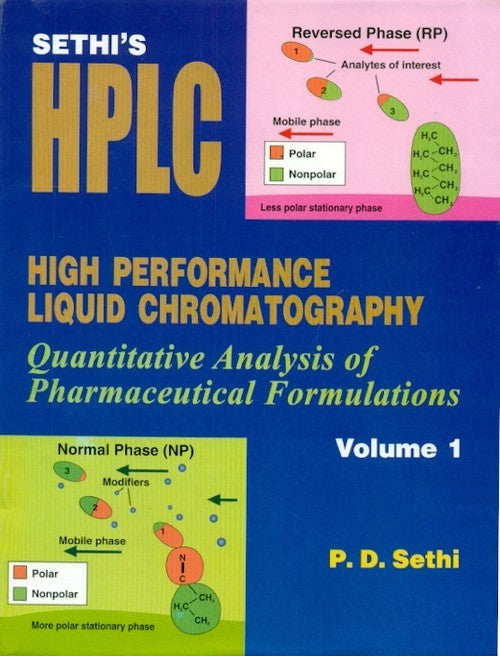 High Performance Liquid Chromatography Quantitative Analysis Of Pharmaceutical Formulations Vol 1 (Hb 2019) , by P D Sethi 