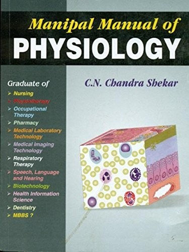 Manipal Manual Of Physiology (Pb 2026), by Cn Chandra Shekhar