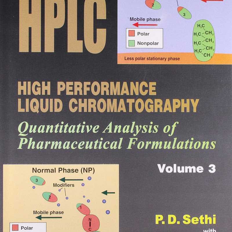 Sethis High Performance Liquid Chromatography Vol 3 Quantitative Analysis Of Pharmaceutical Formulations (Hb 2015) , by P D Sethi