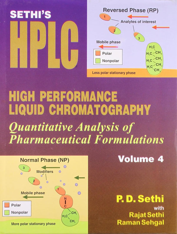 Sethis High Performance Liquid Chromatography Vol  4 Quantitative Analysis Of Pharmaceutical Formulations (Hb 2015), by P D Sethi