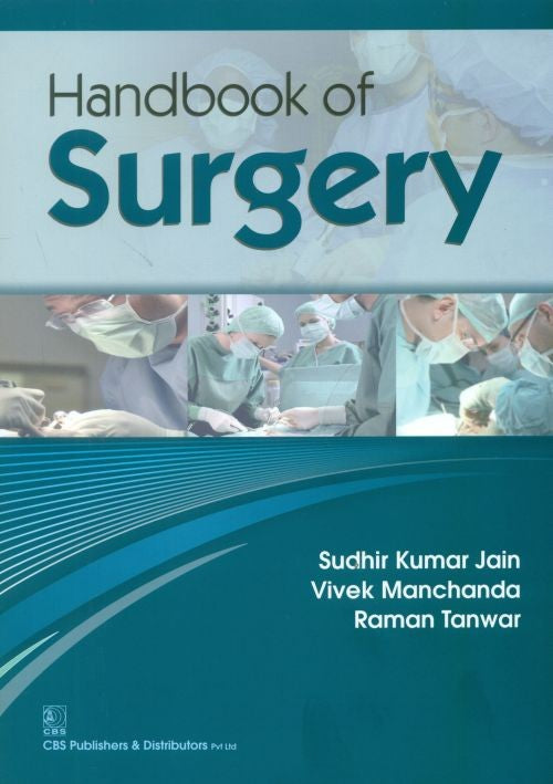 Handbook Of Surgery (Pb 2018) , by Sudhir Kumar Jain