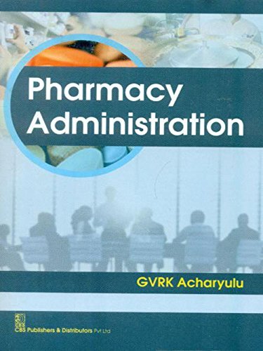 Pharmacy Administration (Pb 2019) , by G V R K Acharyulu