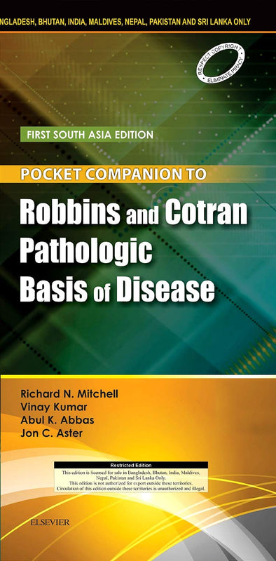 Pocket Companion to Robbins & Cotran Pathologic Basis of Disease, 1st South Asia Edition by Mitchell | Elsevier India