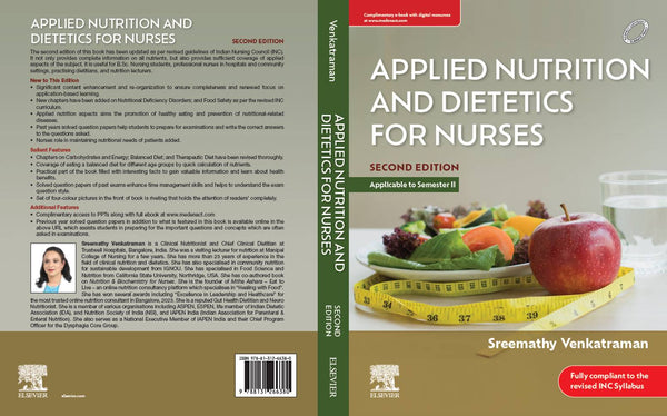 Applied Nutrition and Dietetics for Nurses, Sreemathy Venkatraman