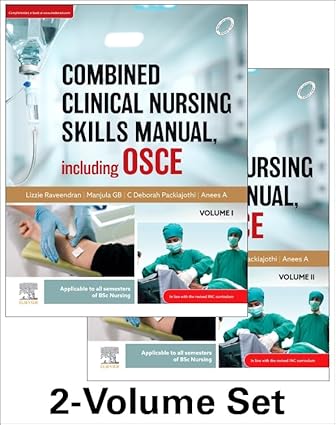 Combined Clinical Nursing Skills Manual, including OSCE - Set, Raveendran