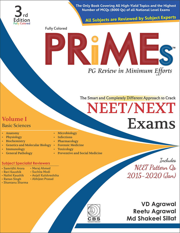 Primes Pg Review In Minimum Efforts Vol 1 Basic Science 3Ed The Smart And Completely Different Approach To Crack Neet/Next Exams (Pb 2020), by V D Agrawal