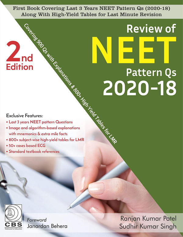 Review Of Neet Pattern Qs 2020-18 2Ed (Pb 2020), by Ranjan Kumar Patel
