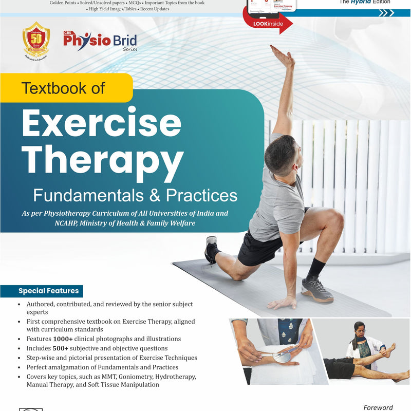 Textbook Of Exercise Therapy Fundamentals And Practices (Pb 2025), by Sheetal Kalra
