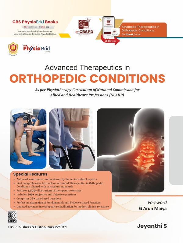 Advanced Therapeutics In Orthopedic Conditions  (Pb 2026), by Jeyanthi S