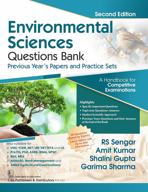 Environmental Sciences Questoins Bank Privious Years Papers And Practice Sets A Handbook For Competitive Examinations 2Ed (Pb 2026), by R S Sengar