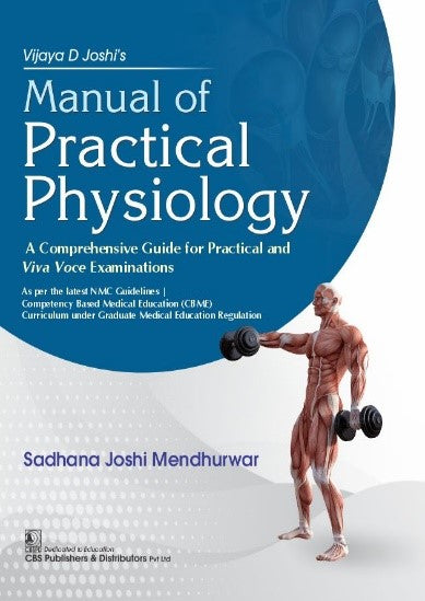 Vijaya D Joshis Manual Of Practical Physiology (Pb 2026), by Sadhana Joshi Mendhurwar