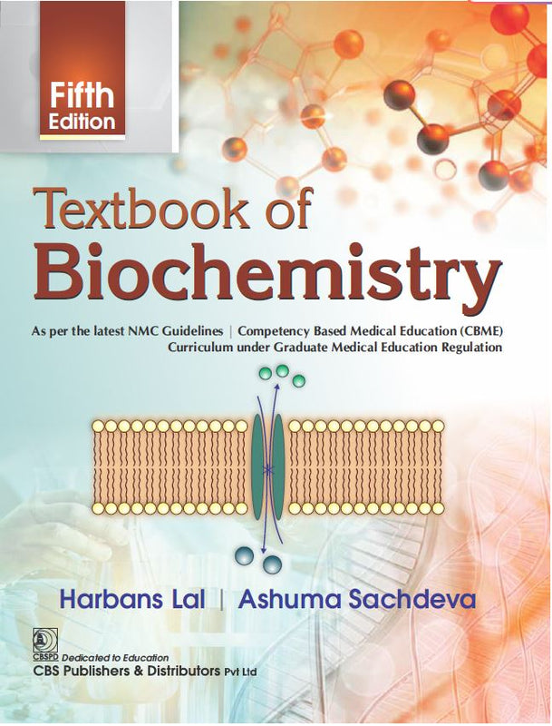 Textbook Of Biochemistry 5Ed (Pb 2025), by Harbans Lal