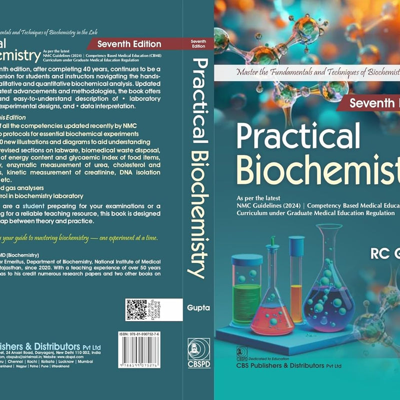 Practical Biochemistry 7Ed (Pb 2026), by R C Gupta