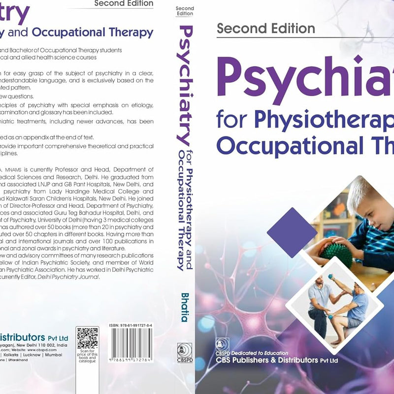 Psychiatry For Physiotherapy And Occupational Therapy 2Ed (Pb 2026), by M S Bhatia