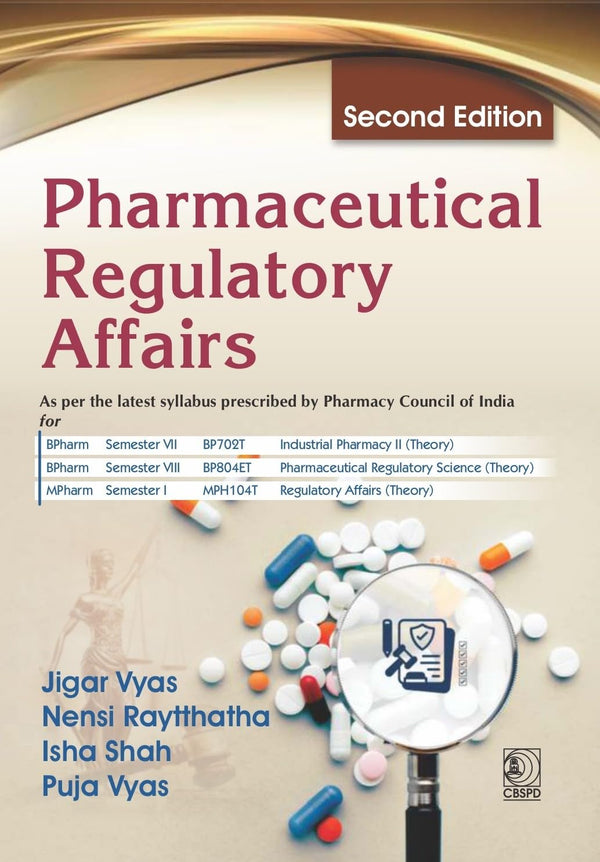Pharmaceutical Regulatory Affairs 2Ed (Pb 2027), by Jigar Vyas