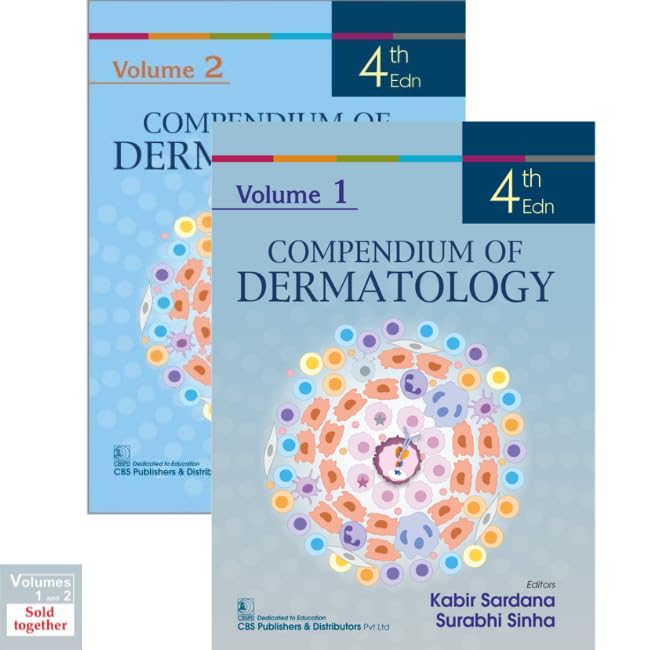 Compendium Of Dermatology 4Ed 2 Vol Set (Pb 2027) , by Kabir Sardana