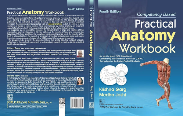 Competency Based Practical Anatomy Workbook 4Ed (Pb 2027), by Krishna Garg