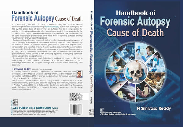 Handbook Of Forensic Autopsy Cause Of Death (Hb 2026), by N Srinivasa Reddy