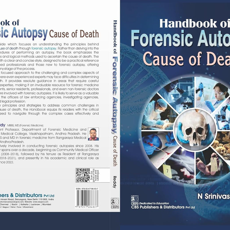 Handbook Of Forensic Autopsy Cause Of Death (Hb 2026), by N Srinivasa Reddy