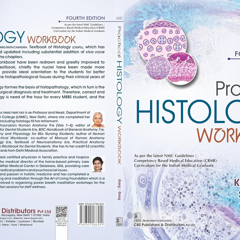 Practical Histology Workbook 4Ed (Pb 2026), by Krishna Garg
