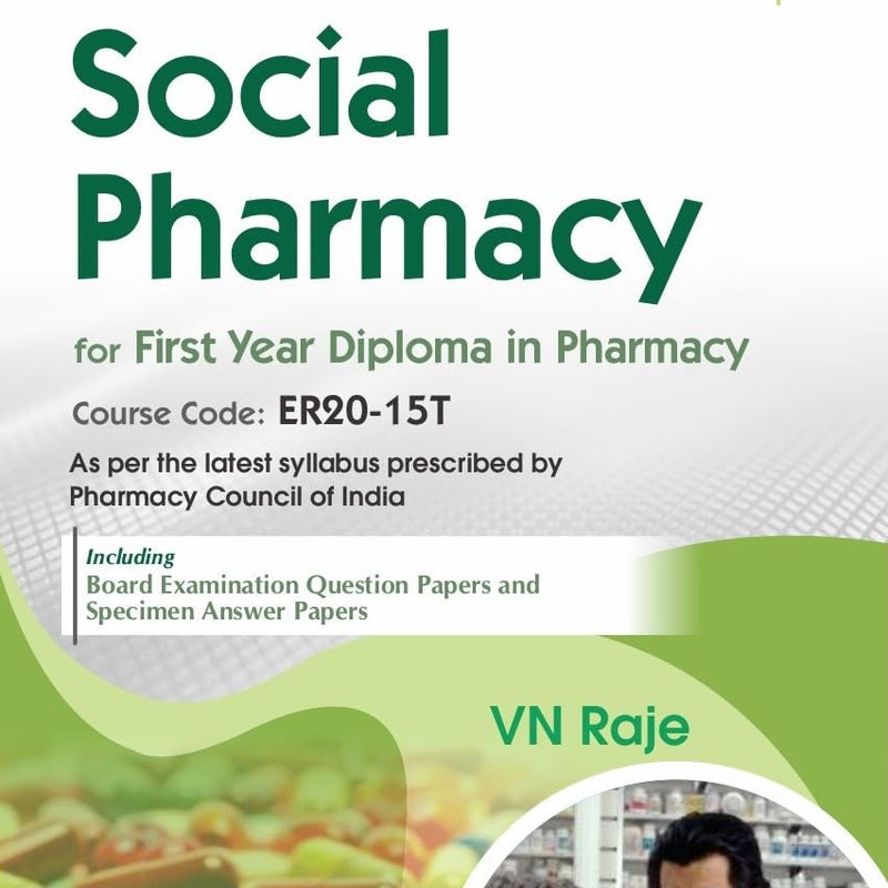 Social Pharmacy For First Year Diploma In Pharmacy 2Ed (Pb 2027), by V N Raje