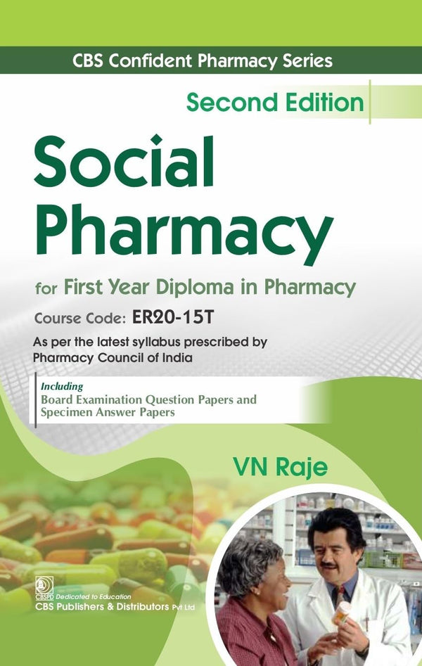 Social Pharmacy For First Year Diploma In Pharmacy 2Ed (Pb 2027), by V N Raje