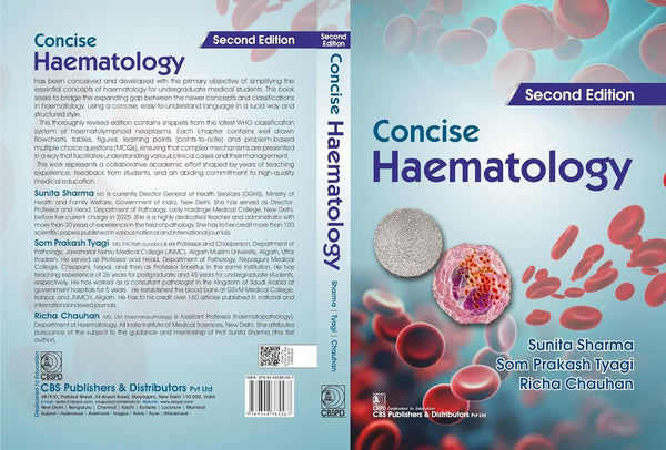 Concise Haematology 2Ed (Pb 2026), by Sunita Sharma